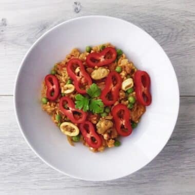 Paella met Zeevruchten gezond recept afvallen almere