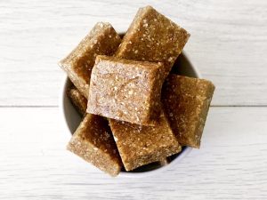 Gezonde gezouten karamel fudge afvallen almere recept dadels