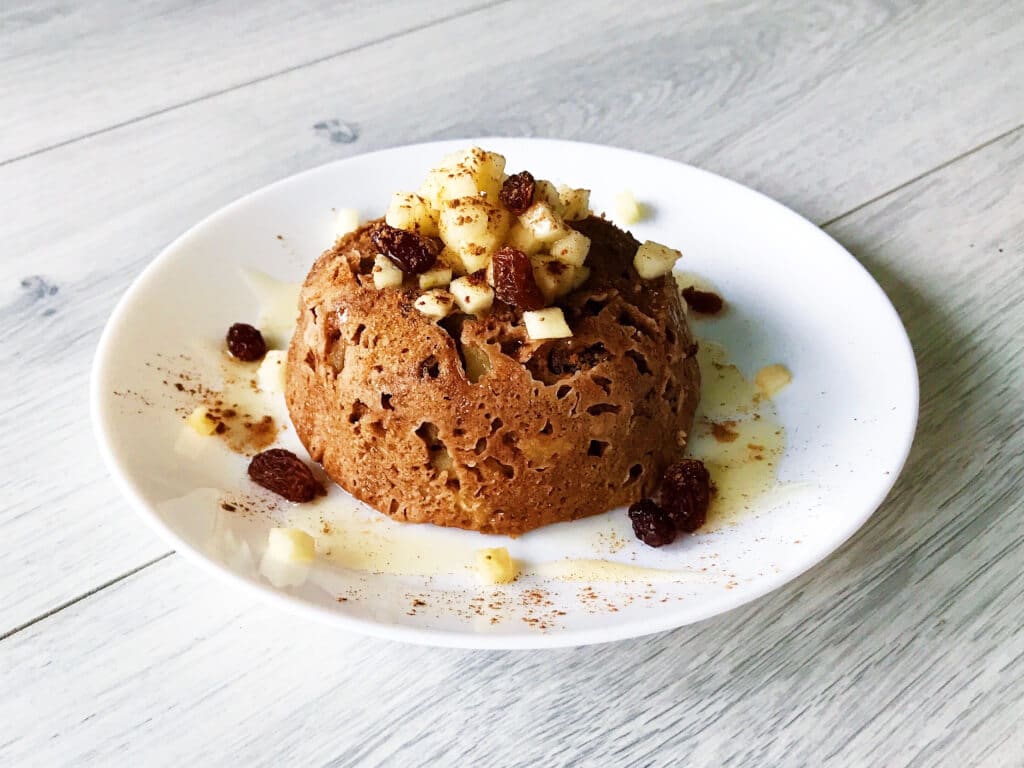 gezonde appeltaart mugcake afvallen almere