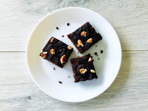 gezonde glutenvrije suikervrije zwarte bonen bromnies afvallen almere recept