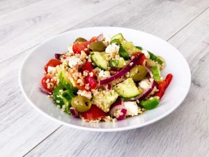 gezonde Griekse Bulgur salade afvallen almere recept