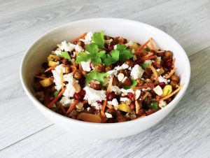 marrokaanse boekweit salade met kip recept afvallen almere gezonde leefstijl